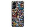 Funda Silicona Antigolpes para Xiaomi Poco C65 diseño Flores 04 Dibujos