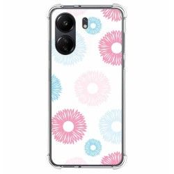 Funda Silicona Antigolpes para Xiaomi Poco C65 diseño Flores 06 Dibujos