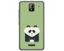 Funda Gel Tpu para Orange Rise 33 Diseño Panda Dibujos