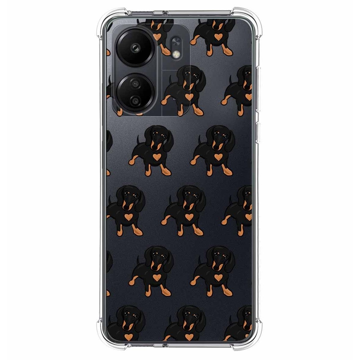 Funda Silicona Antigolpes para Xiaomi Poco C65 diseño Perros 10 Dibujos