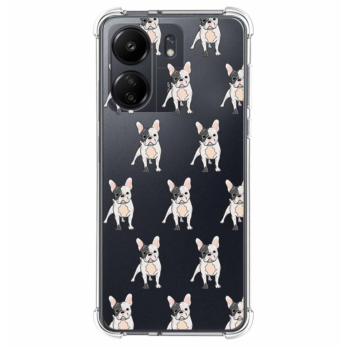 Funda Silicona Antigolpes para Xiaomi Poco C65 diseño Perros 12 Dibujos