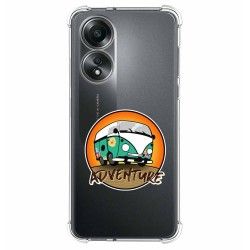 Funda Silicona Antigolpes para Oppo A58 4G diseño Adventure Dibujos