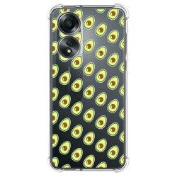 Funda Silicona Antigolpes para Oppo A58 4G diseño Aguacate Dibujos