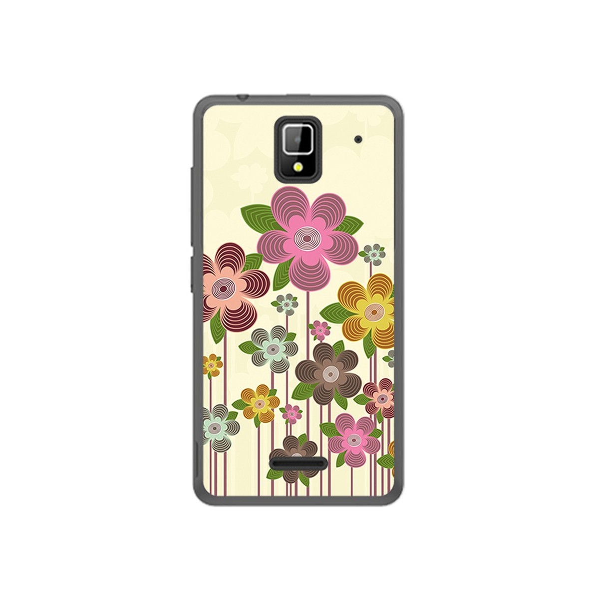 Funda Gel Tpu para Orange Rise 33 Diseño Primavera En Flor  Dibujos