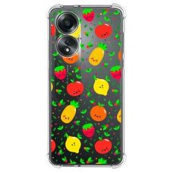 Funda Silicona Antigolpes para Oppo A58 4G diseño Frutas 01 Dibujos
