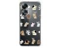 Funda Silicona Antigolpes para Oppo A58 4G diseño Perros Dibujos