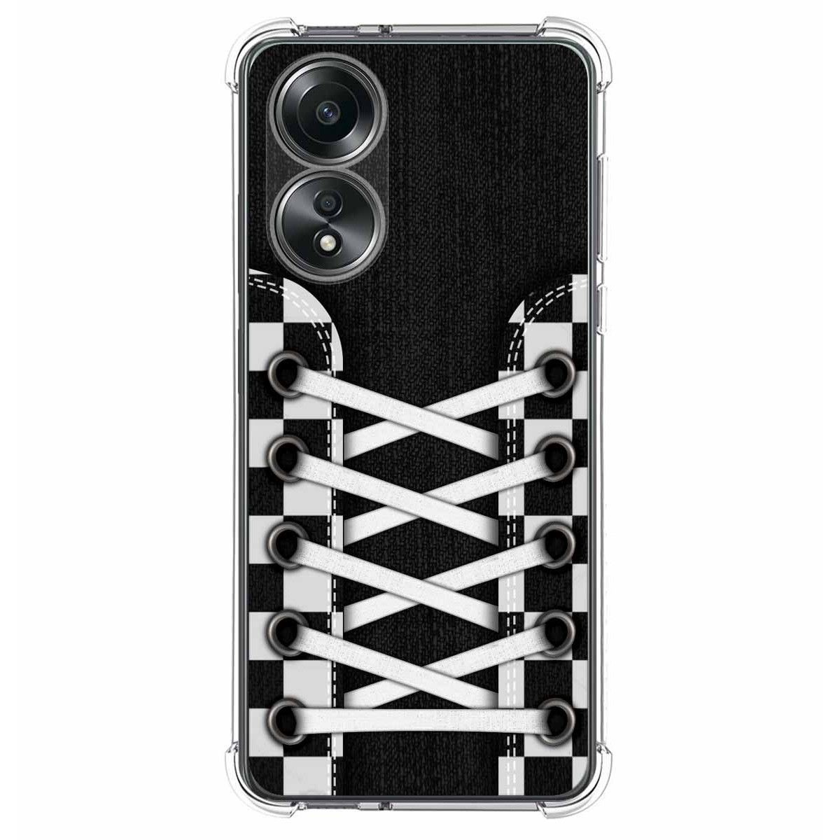 Funda Silicona Antigolpes para Oppo A58 4G diseño Zapatillas 03 Dibujos