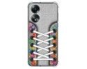 Funda Silicona Antigolpes para Oppo A58 4G diseño Zapatillas 04 Dibujos