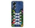 Funda Silicona Antigolpes para Oppo A58 4G diseño Zapatillas 13 Dibujos