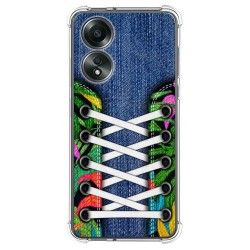 Funda Silicona Antigolpes para Oppo A58 4G diseño Zapatillas 13 Dibujos