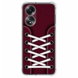 Funda Silicona Antigolpes para Oppo A58 4G diseño Zapatillas 17 Dibujos
