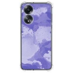 Funda Silicona Antigolpes para Oppo A58 4G diseño Acuarela 01 Dibujos