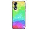 Funda Silicona Antigolpes para Oppo A58 4G diseño Acuarela 03 Dibujos