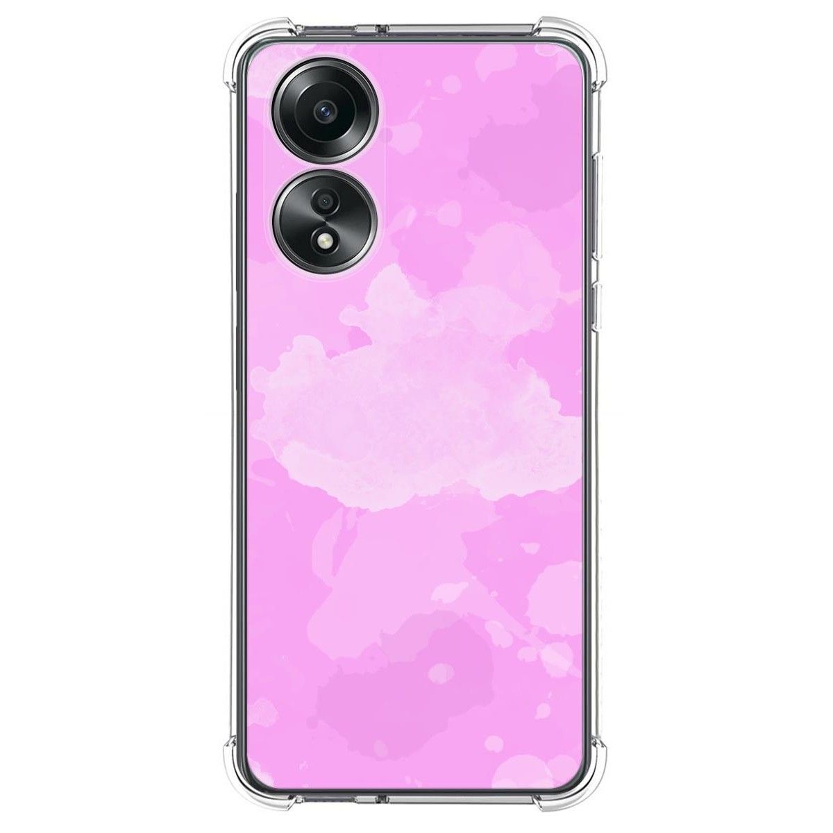 Funda Silicona Antigolpes para Oppo A58 4G diseño Acuarela 04 Dibujos