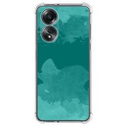 Funda Silicona Antigolpes para Oppo A58 4G diseño Acuarela 06 Dibujos