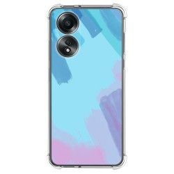 Funda Silicona Antigolpes para Oppo A58 4G diseño Acuarela 10 Dibujos