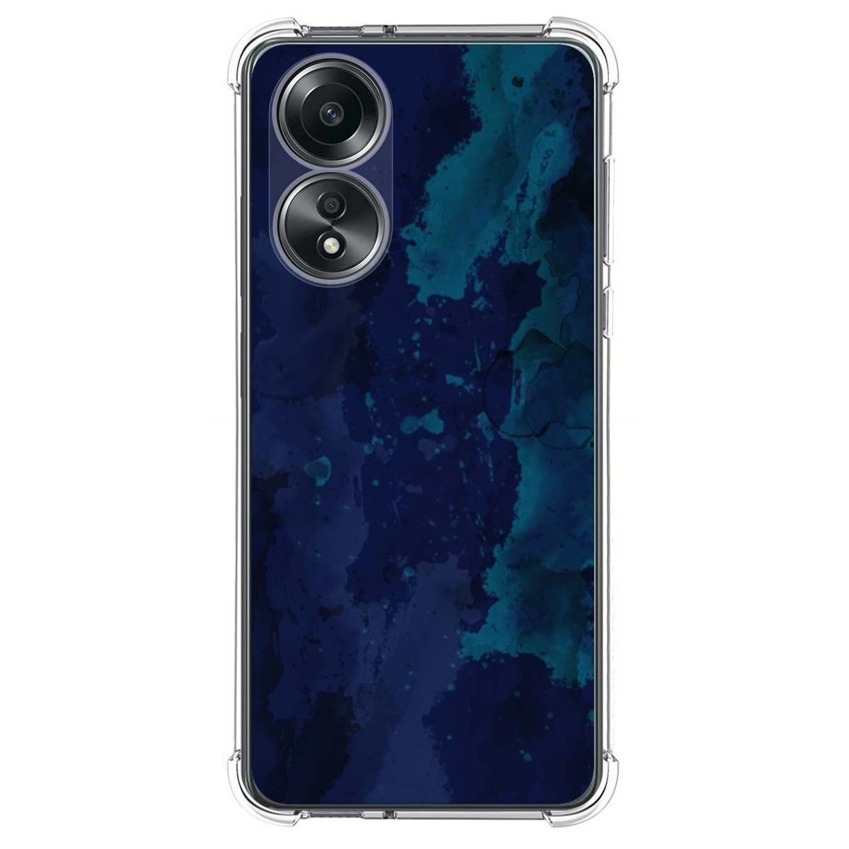 Funda Silicona Antigolpes para Oppo A58 4G diseño Acuarela 13 Dibujos