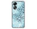 Funda Silicona Antigolpes para Oppo A58 4G diseño Flores 03 Dibujos