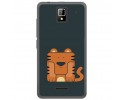 Funda Gel Tpu para Orange Rise 33 Diseño Tigre Dibujos
