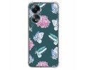 Funda Silicona Antigolpes para Oppo A58 4G diseño Flores 10 Dibujos