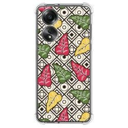 Funda Silicona Antigolpes para Oppo A58 4G diseño Flores 11 Dibujos