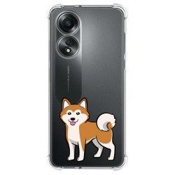 Funda Silicona Antigolpes para Oppo A58 4G diseño Perros 02 Dibujos