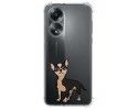 Funda Silicona Antigolpes para Oppo A58 4G diseño Perros 05 Dibujos
