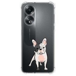 Funda Silicona Antigolpes para Oppo A58 4G diseño Perros 06 Dibujos