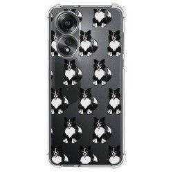 Funda Silicona Antigolpes para Oppo A58 4G diseño Perros 07 Dibujos