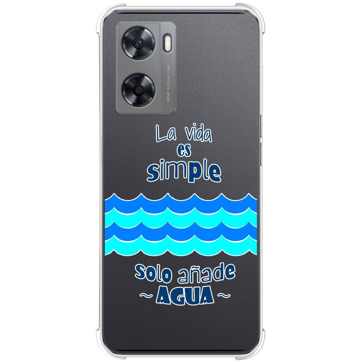 Funda Silicona Antigolpes para Oneplus Nord N20 SE diseño Agua Dibujos