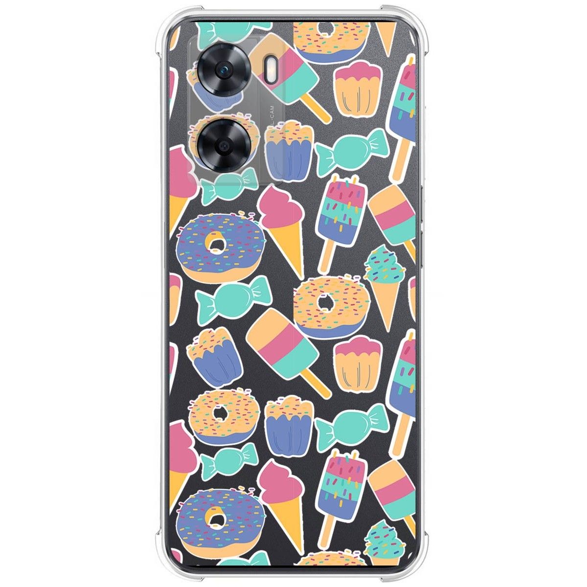 Funda Silicona Antigolpes para Oneplus Nord N20 SE diseño Dulces 02 Dibujos