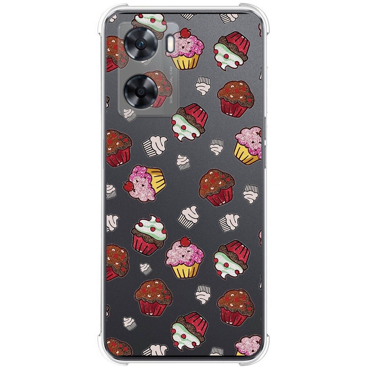 Funda Silicona Antigolpes para Oneplus Nord N20 SE diseño Muffins Dibujos