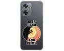 Funda Silicona Antigolpes para Oneplus Nord N20 SE diseño Mujer Escalada Dibujos