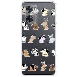 Funda Silicona Antigolpes para Oneplus Nord N20 SE diseño Perros Dibujos