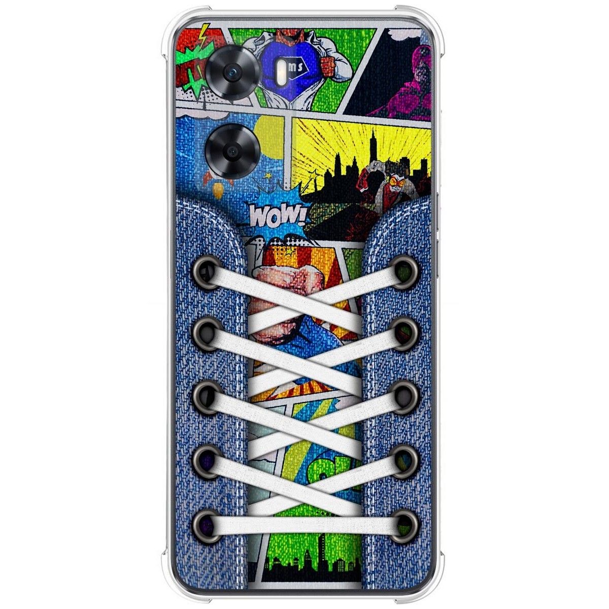 Funda Silicona Antigolpes para Oneplus Nord N20 SE diseño Zapatillas 14 Dibujos