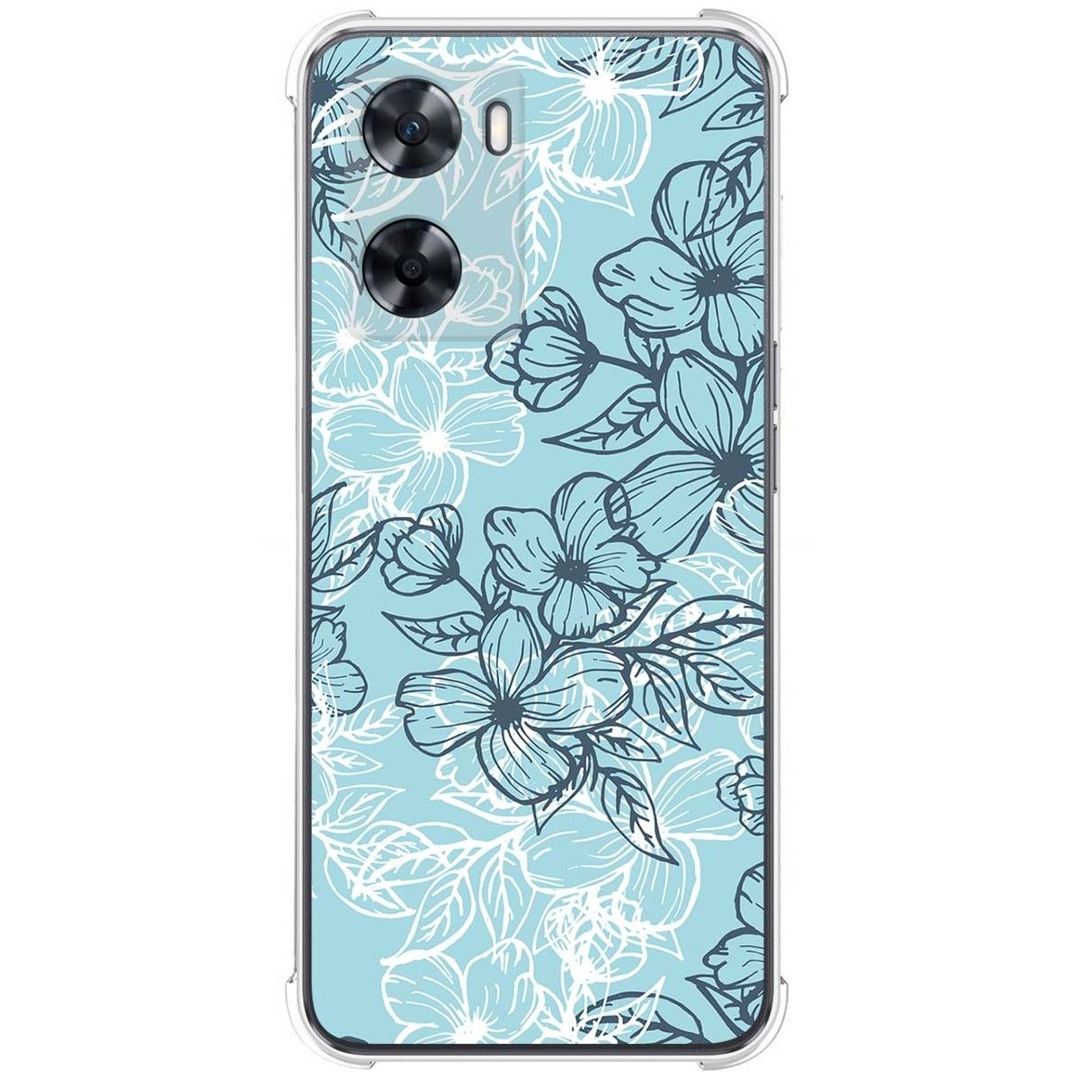 Funda Silicona Antigolpes para Oneplus Nord N20 SE diseño Flores 03 Dibujos