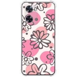 Funda Silicona Antigolpes para Oneplus Nord N20 SE diseño Flores 09 Dibujos