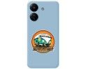 Funda Silicona Líquida Azul para Xiaomi Redmi 13C diseño Adventure Dibujos
