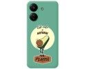 Funda Silicona Líquida Verde para Xiaomi Redmi 13C diseño Culo Natural Dibujos