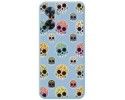Funda Silicona Líquida Azul para Oneplus Nord N20 SE diseño Catrina Dibujos