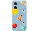 Funda Silicona Líquida Azul para Oneplus Nord N20 SE diseño Espacio Dibujos