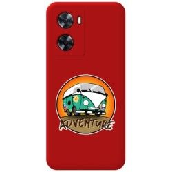Funda Silicona Líquida Roja para Oneplus Nord N20 SE diseño Adventure Dibujos