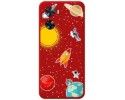 Funda Silicona Líquida Roja para Oneplus Nord N20 SE diseño Espacio Dibujos