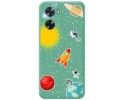 Funda Silicona Líquida Verde para Oneplus Nord N20 SE diseño Espacio Dibujos