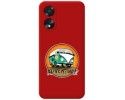 Funda Silicona Líquida Roja para Oppo A38 4G diseño Adventure Dibujos
