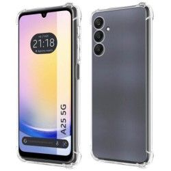 Funda Silicona Antigolpes Transparente para Samsung Galaxy A25 5G