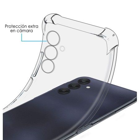 Funda Silicona Antigolpes Transparente para Samsung Galaxy A25 5G