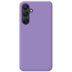 Funda Silicona Líquida Ultra Suave para Samsung Galaxy A25 5G color Morada 2