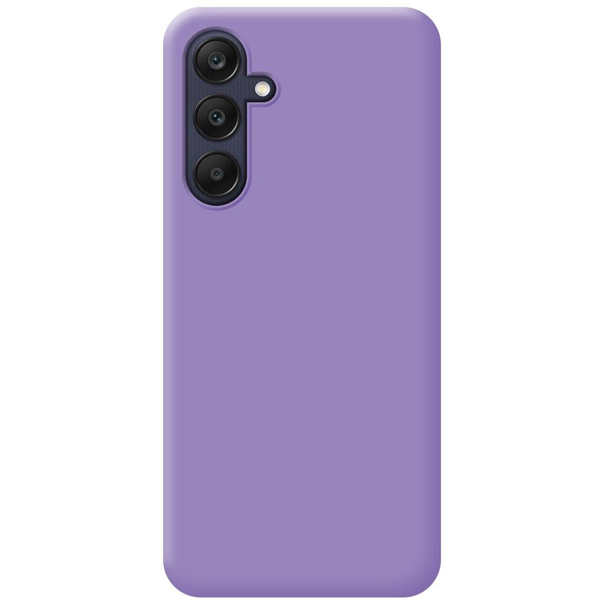 Funda Silicona Líquida Ultra Suave para Samsung Galaxy A25 5G color Morada