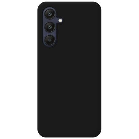 Funda Silicona Líquida Ultra Suave para Samsung Galaxy A25 5G color Negra